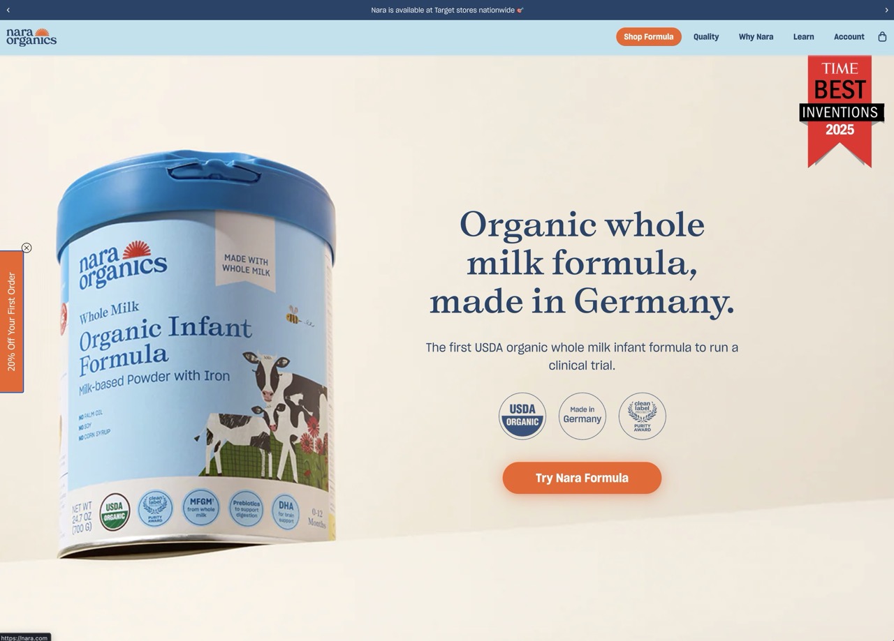 Nara Organics